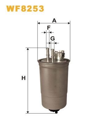 WIX FILTERS Топливный фильтр WF8253